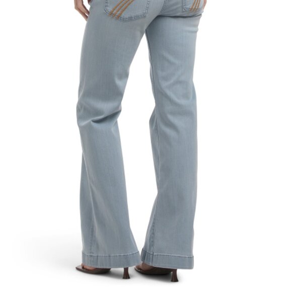 NEW 7 FOR ALL MANKIND Dojo Tailorless Jeans in sale for women 1125 8j4 - Picture 5 of 5